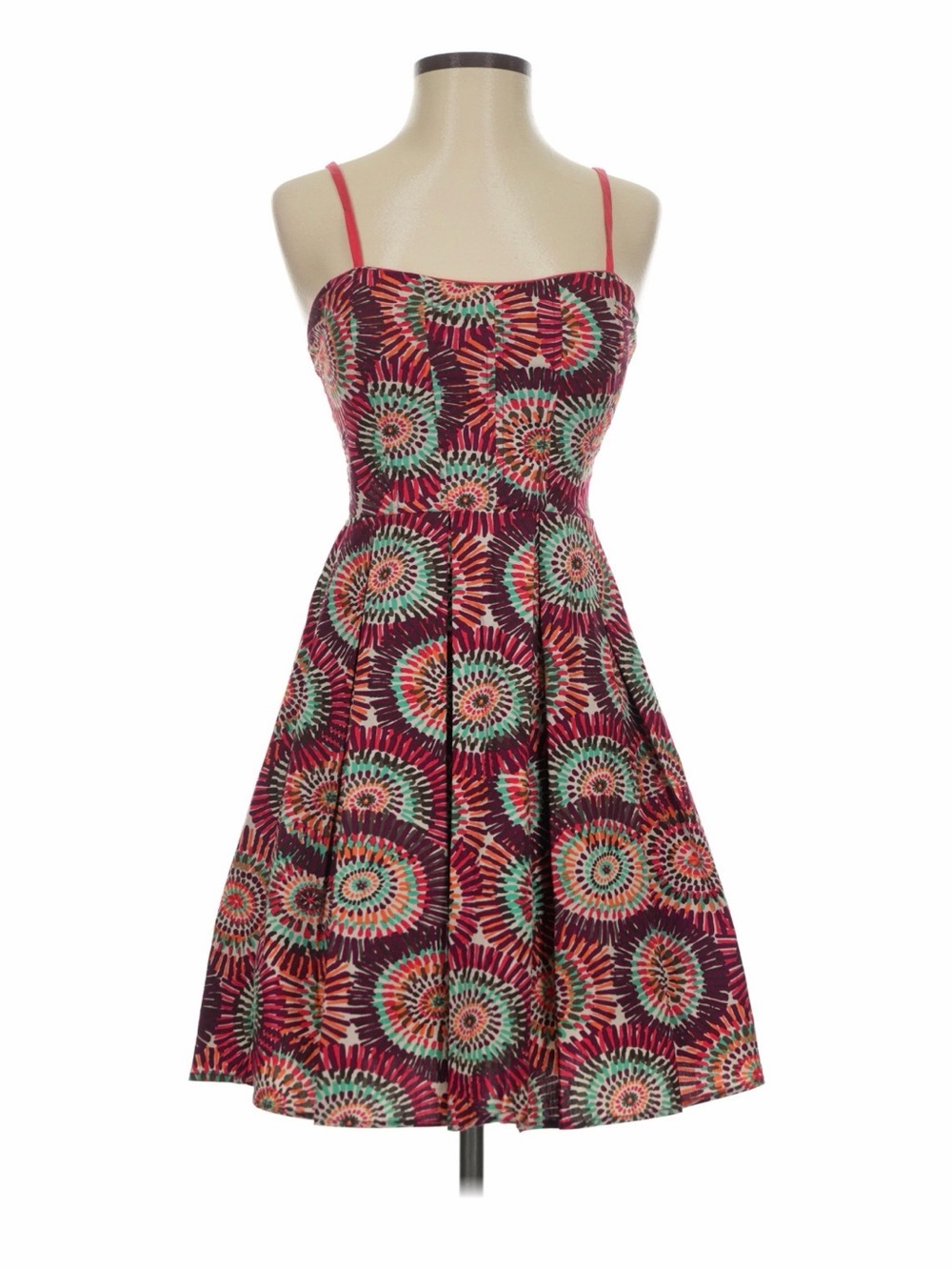 American rag floral retro mini dress